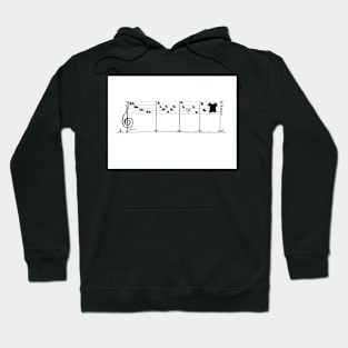 Musician's Washing Line 2 Hoodie